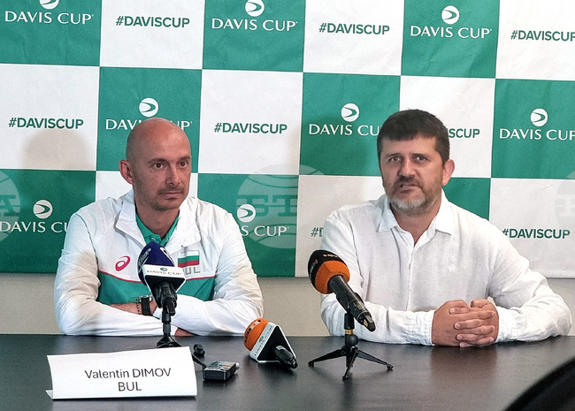  Тенис - Купа Дейвис - пресконференция
