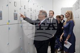 Токоизправителна станция „Юнак" - министър - посещение