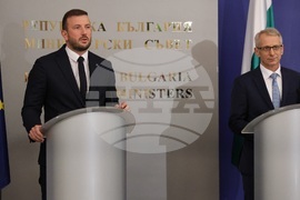 Министерски съвет - Николай Денков - Виргиниюс Синкявичюс - среща