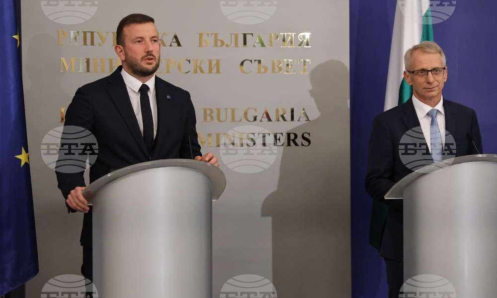 Министерски съвет - Николай Денков - Виргиниюс Синкявичюс - среща