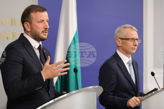 Министерски съвет - Николай Денков - Виргиниюс Синкявичюс - среща