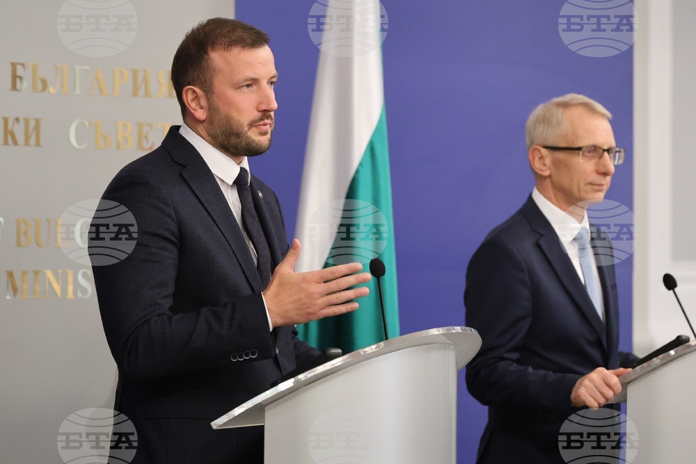 Министерски съвет - Николай Денков - Виргиниюс Синкявичюс - среща