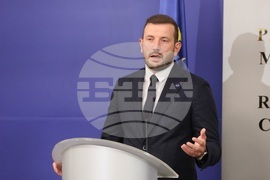 Министерски съвет - Николай Денков - Виргиниюс Синкявичюс - среща