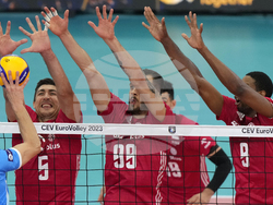 APTOPIX Italy Volleyball Euro Championship