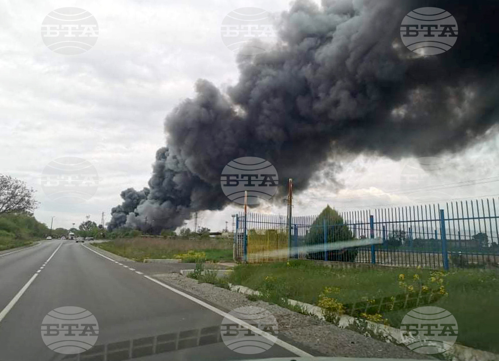 Ямбол - автоморга - пожар