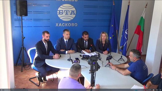 Пресконференция на ПП "Възраждане" - Хасково