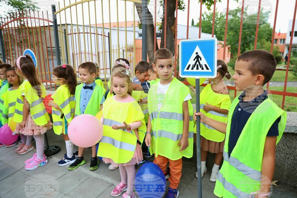 Бургас - боядисване на пешеходна пътека - инициатива