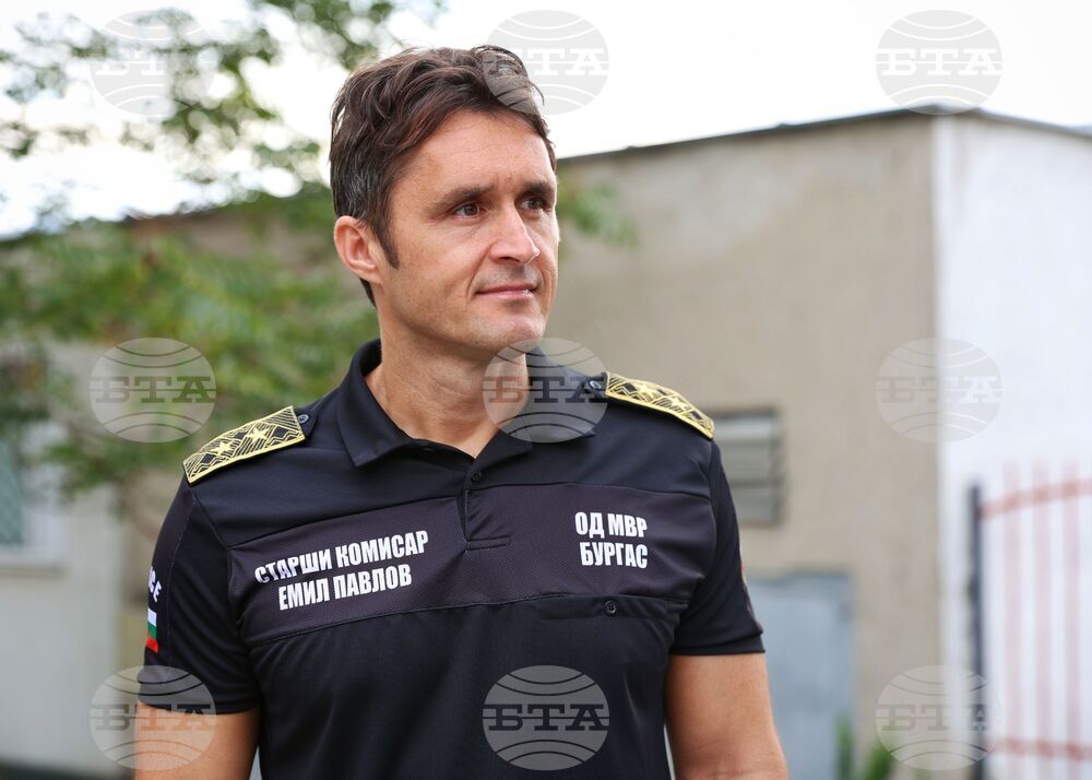 Бургас - боядисване на пешеходна пътека - инициатива