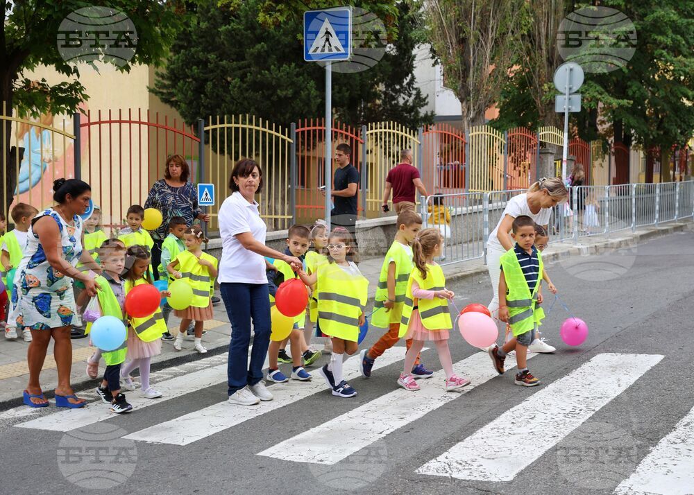 Бургас - боядисване на пешеходна пътека - инициатива