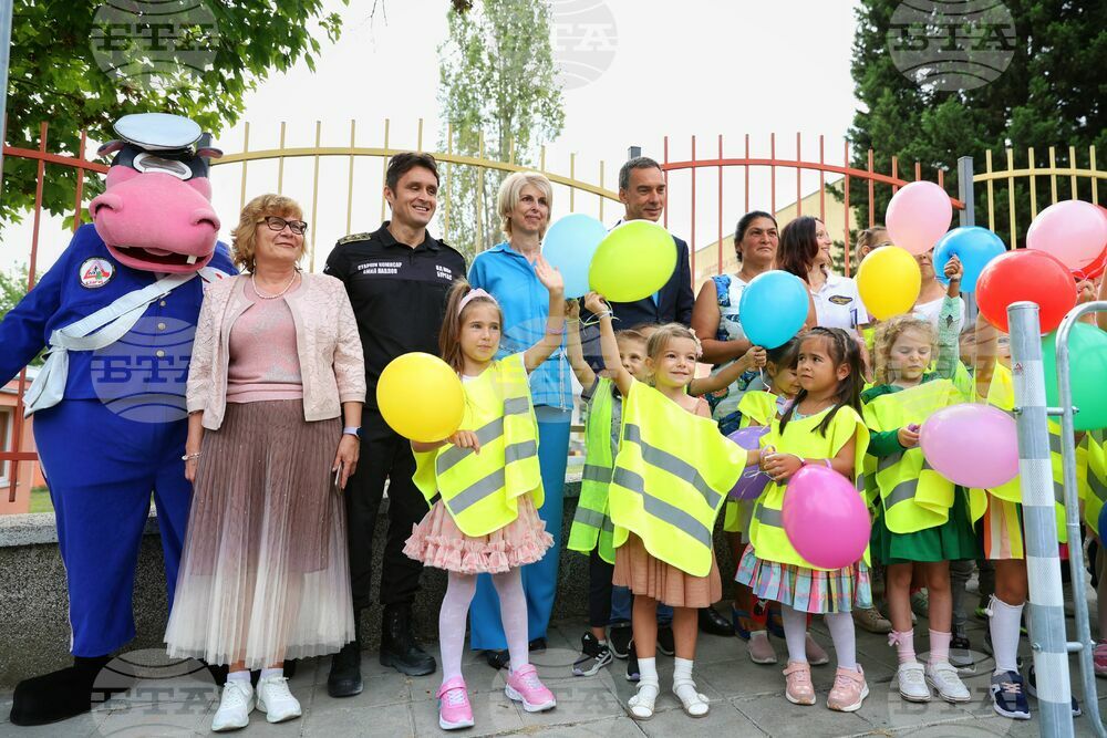 Бургас - боядисване на пешеходна пътека - инициатива