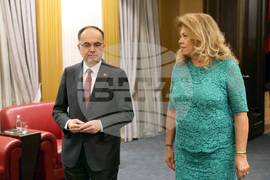 Албания - Илияна Йотова - Байрам Бегай - среща