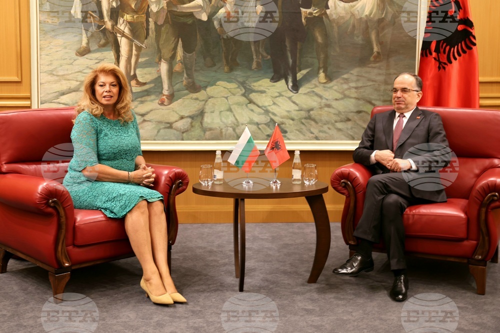 Албания - Илияна Йотова - Байрам Бегай - среща