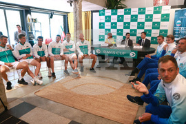 Български национален тенис център (БНТЦ) - Купа „Дейвис" - жребий