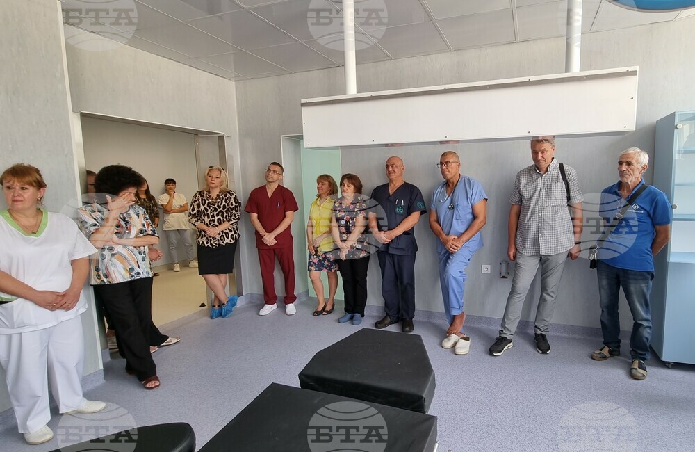 Обновен операционен блок е открит в севлиевската болница "Д-р Стойчо Христов"