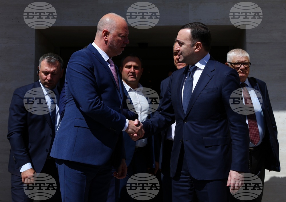 National Assembly Chair Zhelyazkov Meets with Georgian PM Garibashvil