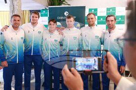 Български национален тенис център (БНТЦ) - Купа „Дейвис" - жребий