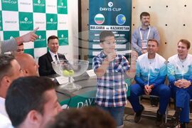 Български национален тенис център (БНТЦ) - Купа „Дейвис" - жребий