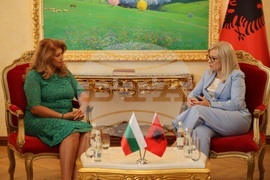 Албания - Илияна Йотова - Линдита Никола - среща