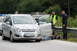 МВР - магистрала Тракия - акция