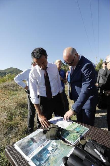 Председателят на Народното събрание Росен Желязков посети мисията за наблюдение на Европейския съюз в Грузия