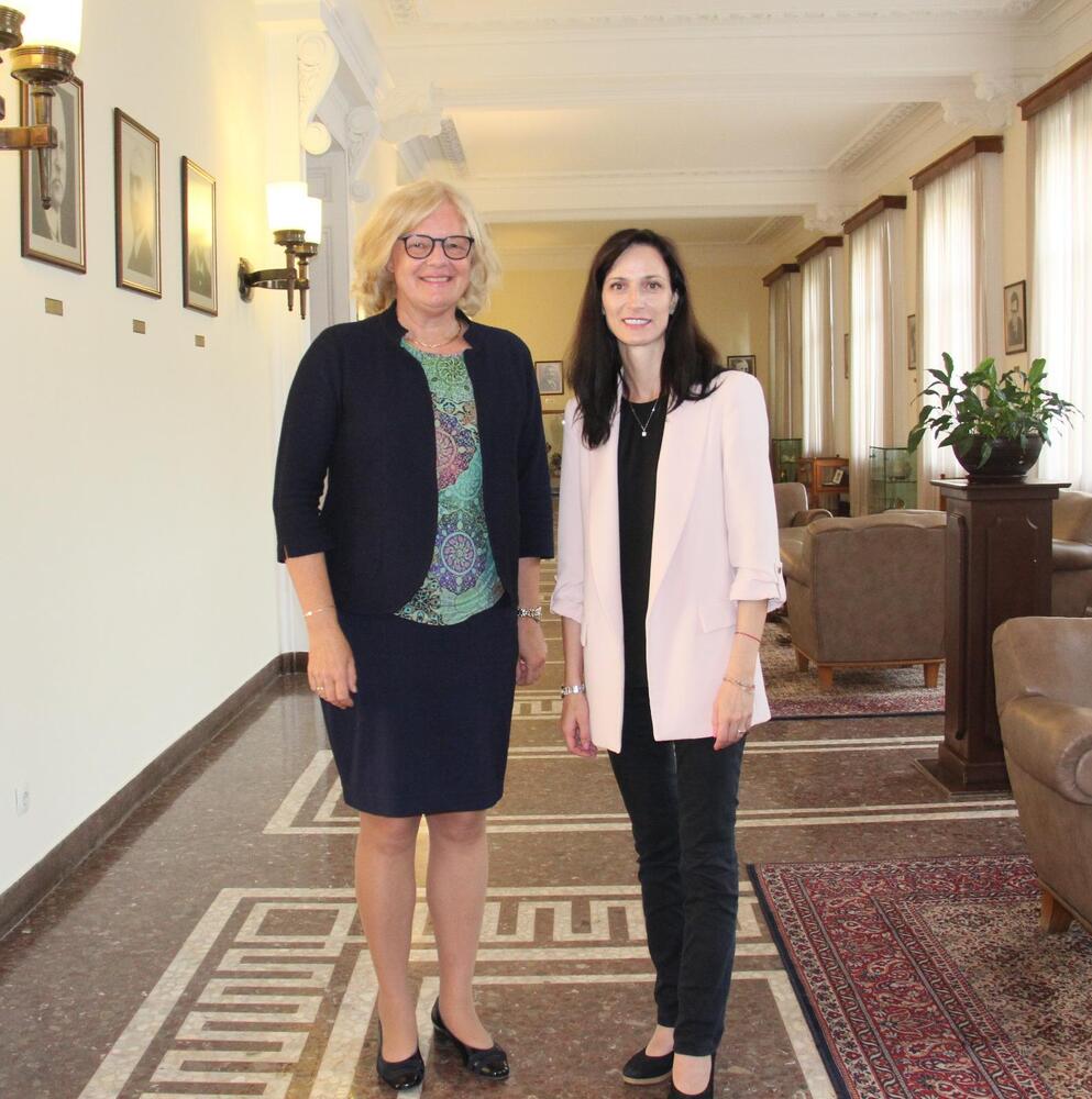 МВнР: Вицепремиерът Мария Габриел и посланикът на Австрия Андреа Икич-Бьом обсъдиха перспективите пред сътрудничеството в образованието, иновациите и културата