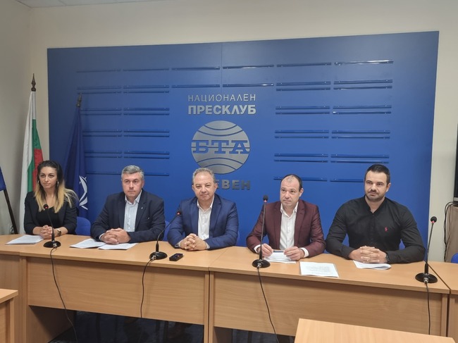 Пресконференция на ПП "Консервативна България" в Плевен