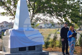 Елхово - паметник на загинали граничари - откриване