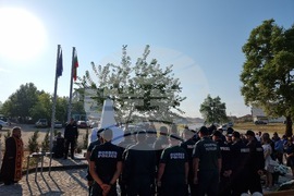 Елхово - паметник на загинали граничари - откриване