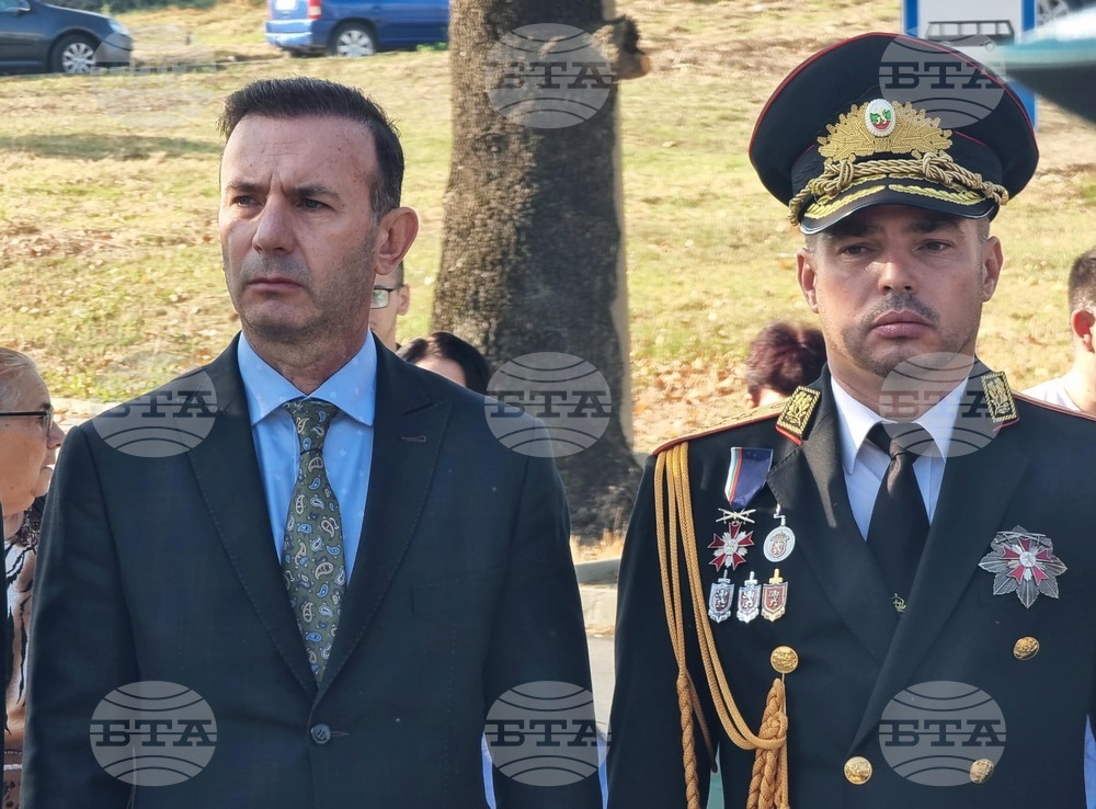 Елхово - паметник на загинали граничари - откриване
