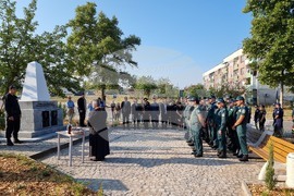 Елхово - паметник на загинали граничари - откриване