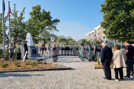 Елхово - паметник на загинали граничари - откриване