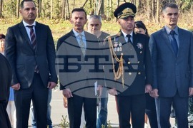 Елхово - паметник на загинали граничари - откриване