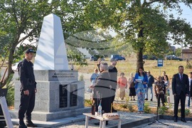 Елхово - паметник на загинали граничари - откриване