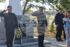 Елхово - паметник на загинали граничари - откриване