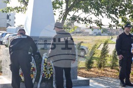 Елхово - паметник на загинали граничари - откриване