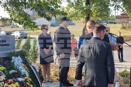 Елхово - паметник на загинали граничари - откриване