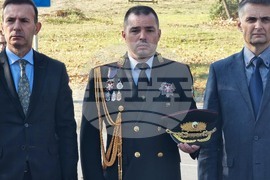 Елхово - паметник на загинали граничари - откриване