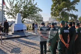 Елхово - паметник на загинали граничари - откриване