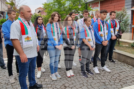 Севлиево - генерал Никола Генев - бюст-паметник - откриване