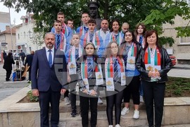 Севлиево - генерал Никола Генев - бюст-паметник - откриване