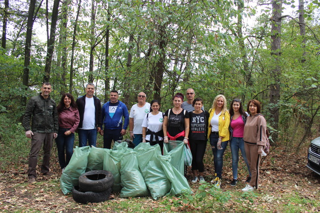 Близо 23 тона отпадъци бяха събрани в област Разград в кампанията „Да почистим България заедно“