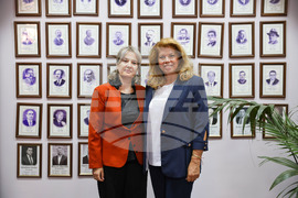 Албания - Илияна Йотова - Майлинда Периу - среща