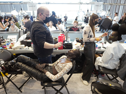 Thom Browne Fall 2022 - Backstage