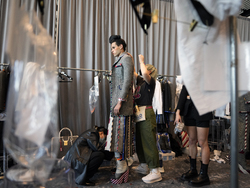 Thom Browne Fall 2022 - Backstage