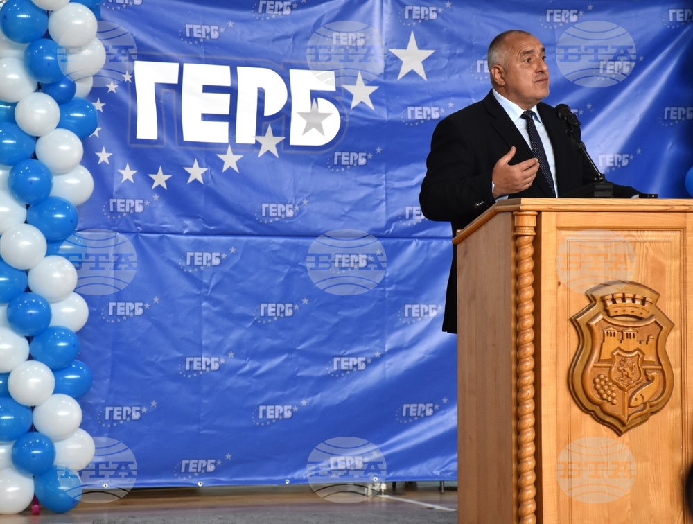 Видин - ГЕРБ - Бойко Борисов - симпатизанти - среща