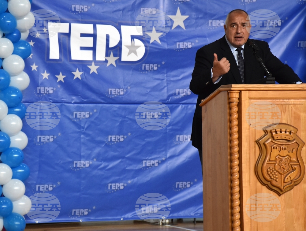 Видин - ГЕРБ - Бойко Борисов - симпатизанти - среща