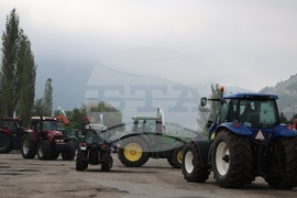 Благоевград - животновъди - земеделски производители - протест
