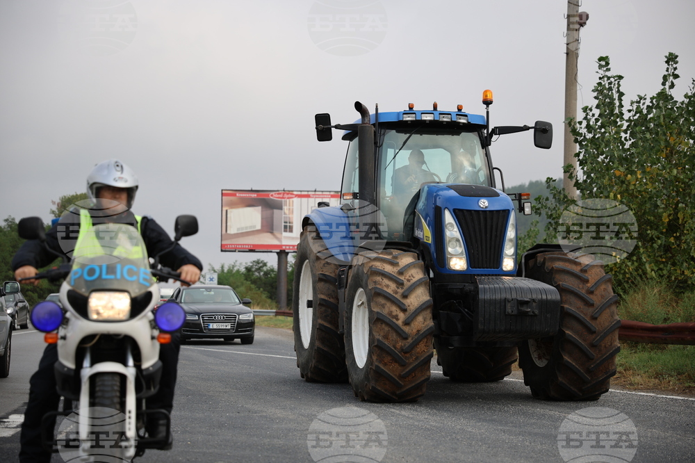 Благоевград - животновъди - земеделски производители - протест
