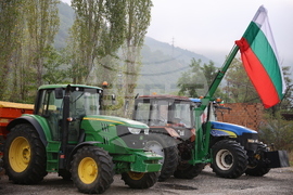 Благоевград - животновъди - земеделски производители - протест
