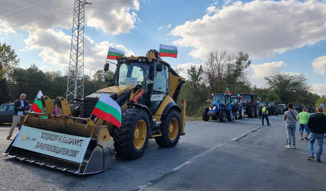 Зърнопроизводителите са в протестна готовност първа степен, съобщи председателят на Националната асоциация на зърнопроизводителите